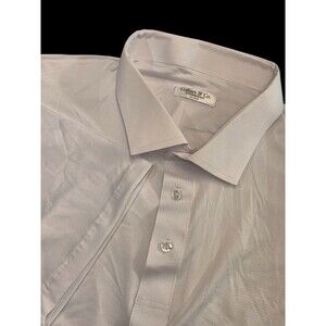 NWOT Collars & Co 3XL Featherweight Dress Collar Polo Shirt Solid White